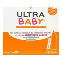 Ultra-baby Poudre Antidiarrhéique 14 Sticks/2g à LE-TOUVET
