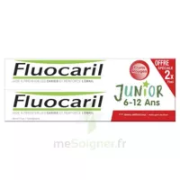 Fluocaril Junior Gel Dentifrice Fruits Rouges 6/12ans 2*75ml à LE-TOUVET