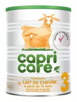 Capricare 3eme Age Lait Poudre De Chèvre Entier Croissance 800g à LE-TOUVET