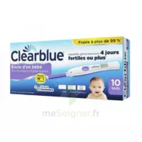 Clearblue Test D'ovulation 2 Hormones B/10 à LE-TOUVET